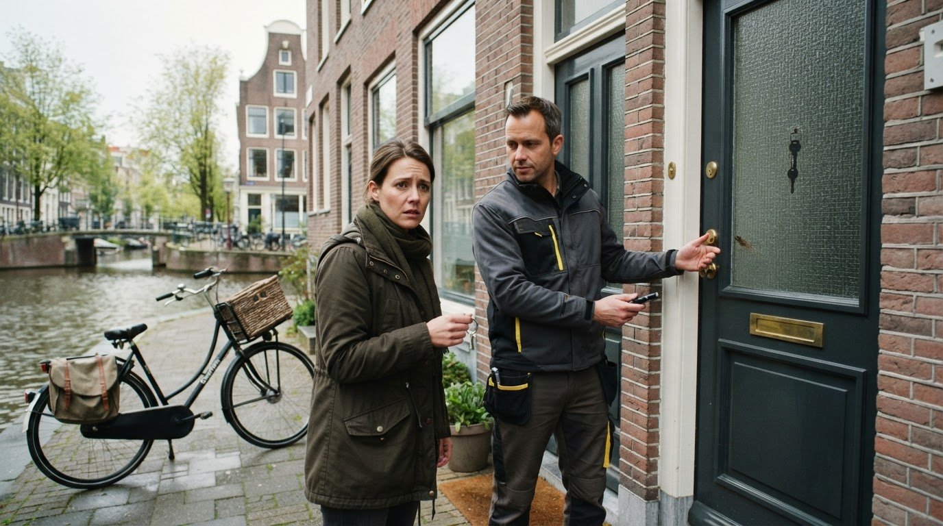 Buitengesloten met de sleutel aan de binnenkant? Dit kun je doen