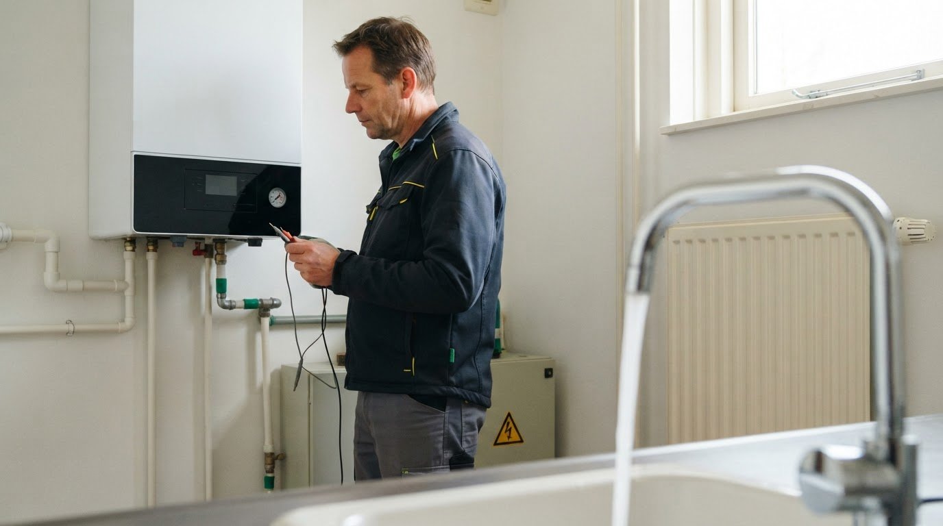 Cv-ketel geeft geen warm water? Dit kun je veilig controleren
