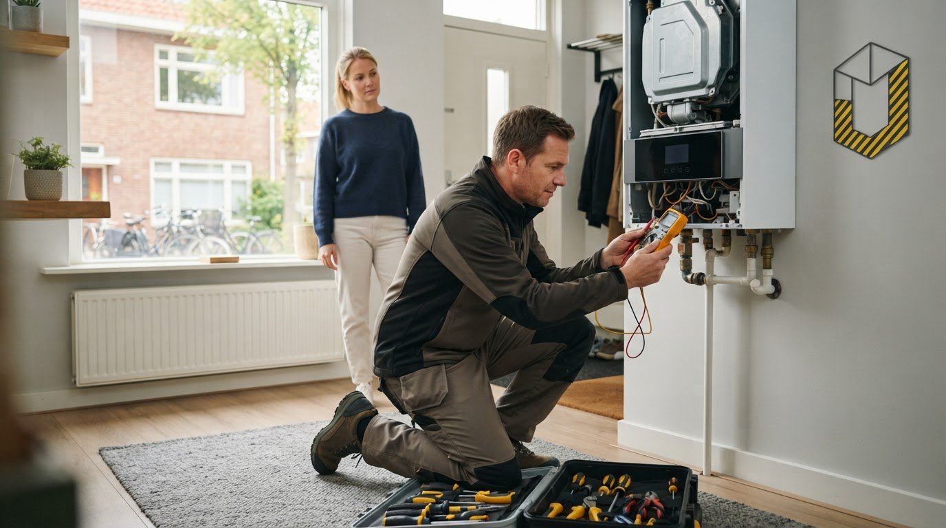 CV-ketel reparatie met spoed: dit kun je direct doen