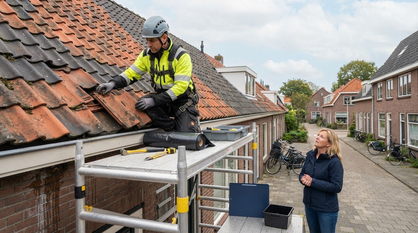 Dak reparatie kosten in 2026: waar betaal je precies voor?