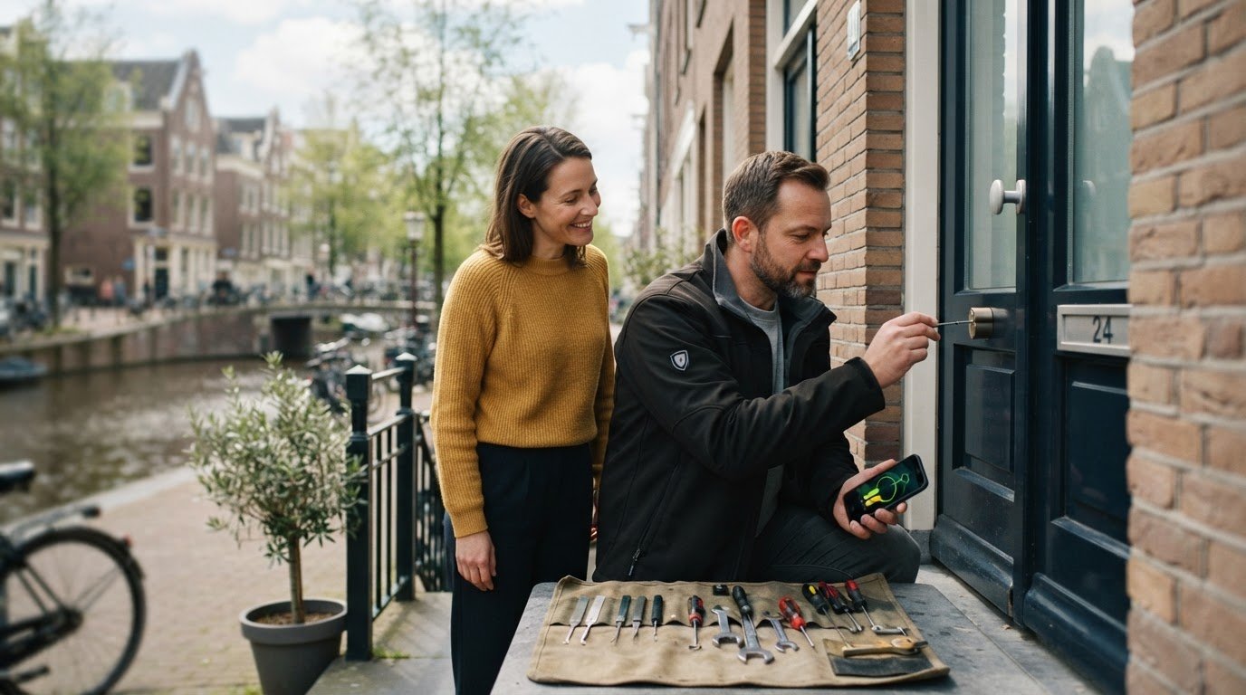 Slotenmaker: zo herken je een betrouwbare vakman bij spoed