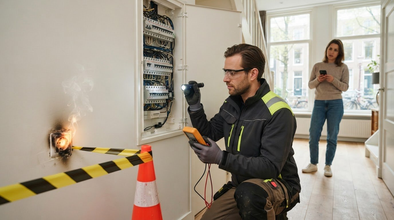 Spoed elektricien nodig? Dit doe je bij een elektrische storing